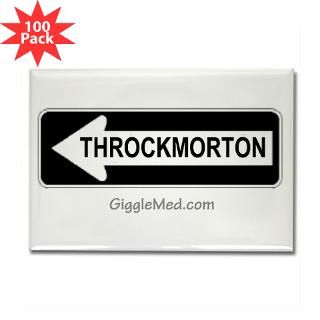 throckmorton sign rectangle magnet 100 pack $ 174 97