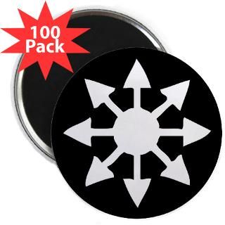chaos symbol 2 25 magnet 100 pack $ 179 99
