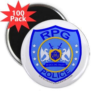 RPG Police 2.25 Magnet (100 pack)