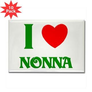 Love Nonna Rectangle Magnet (10 pack)