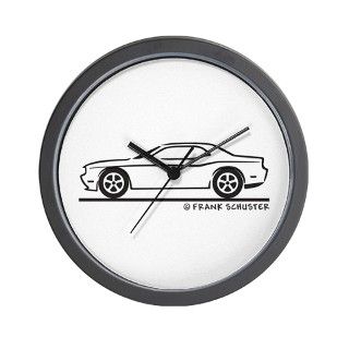 2008 Gifts  2008 Living Room  New Dodge Challenger Wall Clock