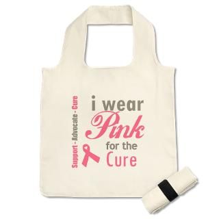 Breast Cancer Gifts  Breast Cancer Bags  I Wear Pink For The Cure