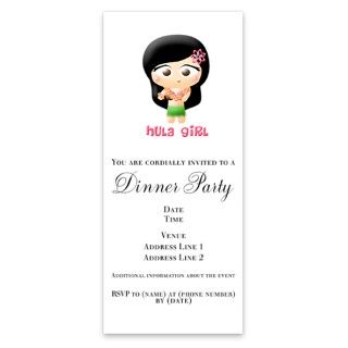 Hula Girl Cutie Patootie Invitations by Admin_CP3855293