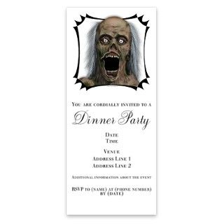 Rotting Corpse Head Invitations by Admin_CP122247