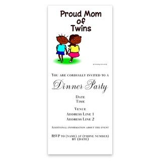 Proud Mom of Twins ENC Invitations by Admin_CP2464618