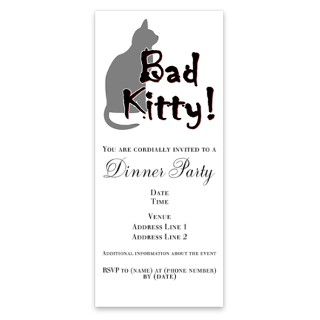 Bad Kitty Invitations by Admin_CP852302