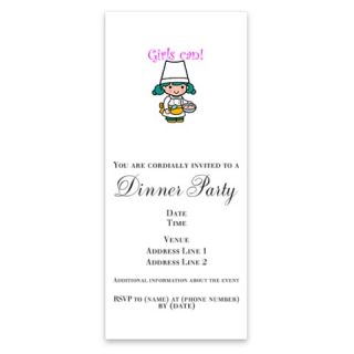 Girl Chef Invitations by Admin_CP702542  506856309