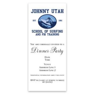 johnny utah surfing school Invitations by Admin_CP16784061  512865582
