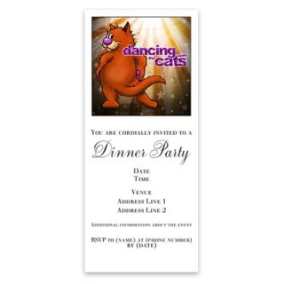 DANCING WITH THE CATS Invitations by carlsensCats  507278356