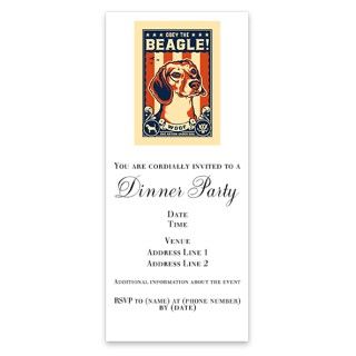Obey the Beagle USA (Pack of 8) Invitations by Admin_CP507270