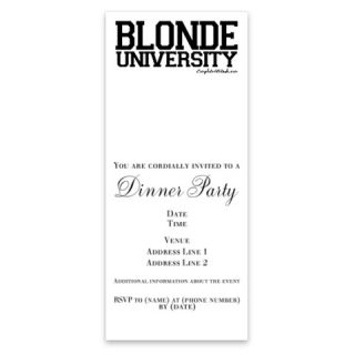 Blonde University Invitations by Admin_CP1374093  506925109