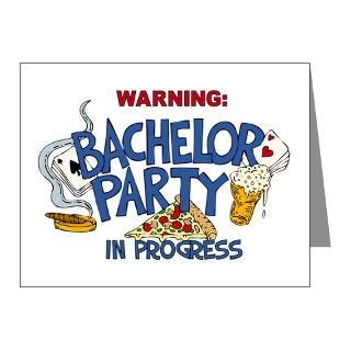 Gifts  Bachelor Note Cards  Bachelor Party Invitations (Pk of 10