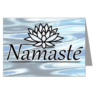 Namaste Lotus Ripple Greeting Cards (Pk of 20) for