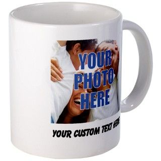 Add Gifts  Add Drinkware  Custom Photo and Text Mug