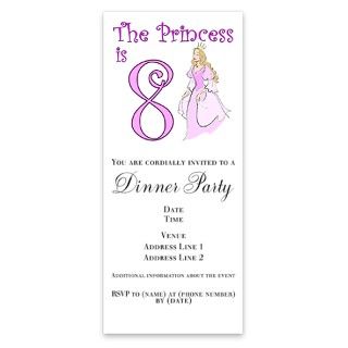 The Princess is 8 Birthday Girl Invitations by Admin_CP3275117