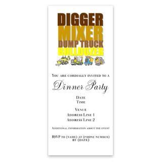 Dump Truck Invitations  Dump Truck Invitation Templates  Personalize