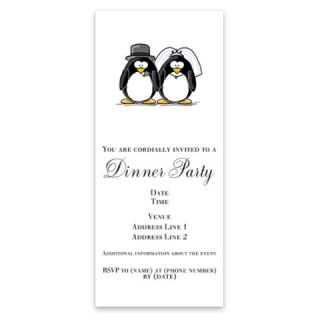 Bride and Groom Penguins Invitations by Admin_CP2574929  507117106