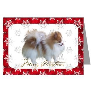 Pomeranian Christmas Greeting Cards  Buy Pomeranian Christmas Cards