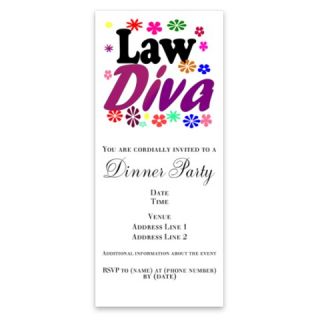 Law Diva (flowers) Invitations by Admin_CP3446944  512235091