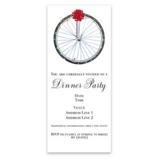 Bicycle Wreath Christmas Invitations by Admin_CP8411251  512542285