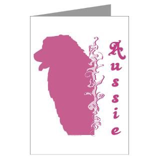 Aussie Head Silhouette Greeting Cards (Pk of 10) for