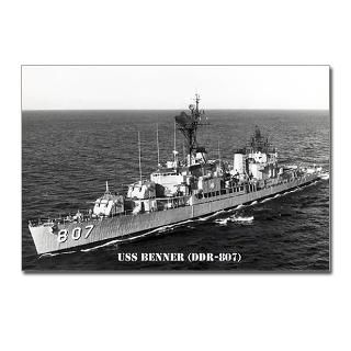 807 Dd Navy Benner Uss Gifts & Merchandise  807 Dd Navy Benner Uss