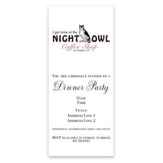 Night Owl Diner Gear Invitations by Admin_CP5850361  512527121