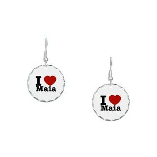 Love Maia Gifts  I Love Maia Jewelry  I Love Maia Earring Circle