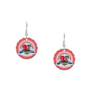 Air Wing Gifts  Air Wing Jewelry  Half My Heart Earring Circle Charm