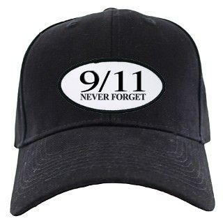 11 Gifts  9 11 Hats & Caps  9/11 Never Forget Black Cap