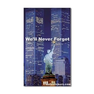 11 Gifts  9 11 Bumper Stickers  9 11 Well Never Forget Stickers