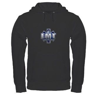 911 Gifts  911 Sweatshirts & Hoodies  EMT Hoodie (dark)