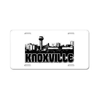 Knoxville License Plate Covers  Knoxville Front License Plate Covers