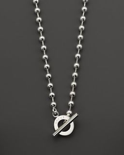 Gucci Boule Sterling Silver Circle Necklace, 17