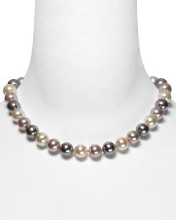 Majorica 12mm Multi Man made Pearl Necklace 17