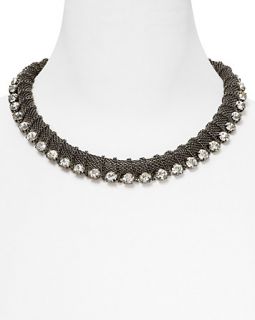 RJ Graziano Chunky Crystal Collar Necklace, 14