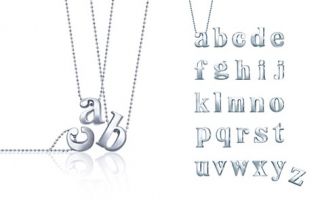 Alex Woo Letter Necklace, 16_2