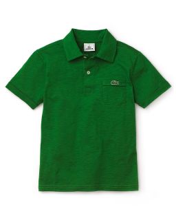 Lacoste Boys Short Sleeve Polo   Sizes 4 16