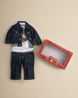 Religion Infant Boys Tee, Jean & Denim Jacket Set   Sizes 6 18 Months