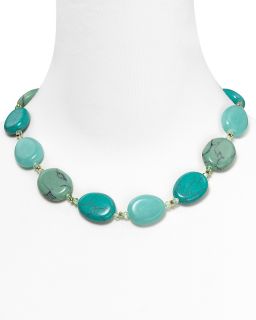 Green Valley Turquoise Multi Nugget Necklace, 18
