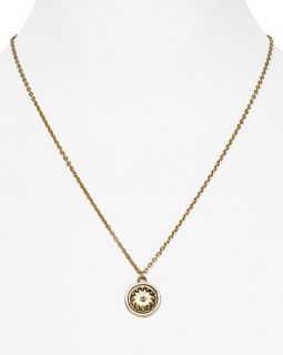 Harlow 1960 Small Sunburst Pave Pendant Necklace, 20