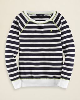 Ralph Lauren Childrenswear Girls Stripe Crewneck   Sizes S XL