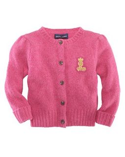 Girls Preppy Patched Cardigan   Sizes 9 24 Months