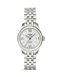 Tissot Le Locle Womens Silver Stainless Steel Automatic Watch, 25mm