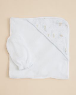 Kissy Infant Boys Huggy Bear Towel   30”x 27”