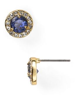 pave stud earrings price $ 28 00 color blue multi quantity 1 2 3 4 5 6