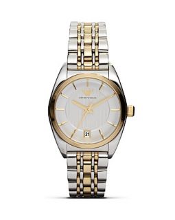 Emporio Armani Stainless Steel Two Toned Watch, 31mm