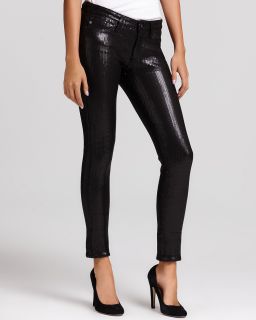 AG Adriano Goldschmied Ankle Legging Sequin Pants