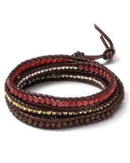 Chan Luu Leather Five Wrap Bracelet