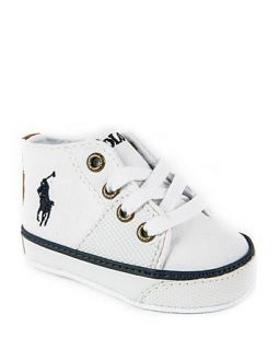 canvas hi top sneakers sizes 1 4 infant price $ 32 00 color white size